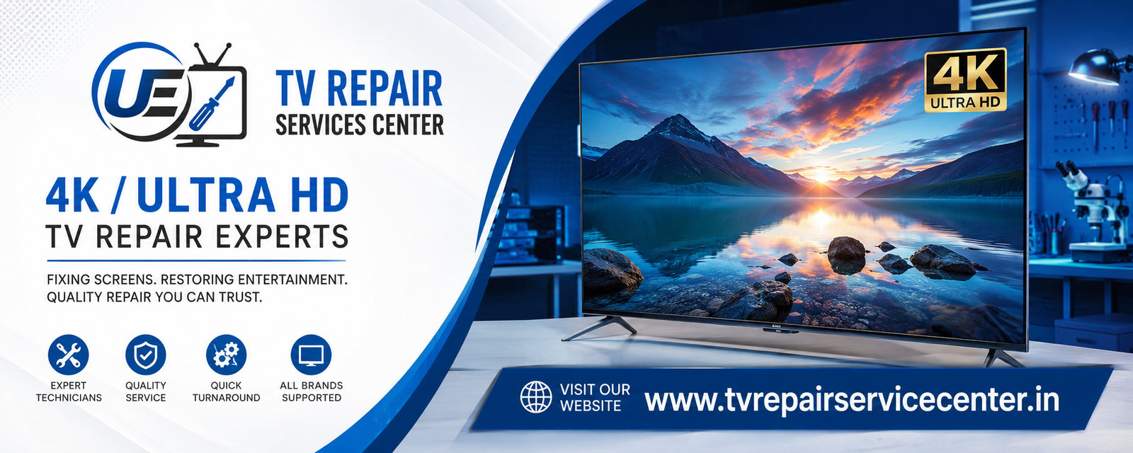 4K Ultra HD TV Repair in Hyderabad